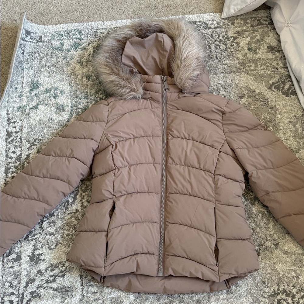 Calvin Klein Beige Puffer Jacket